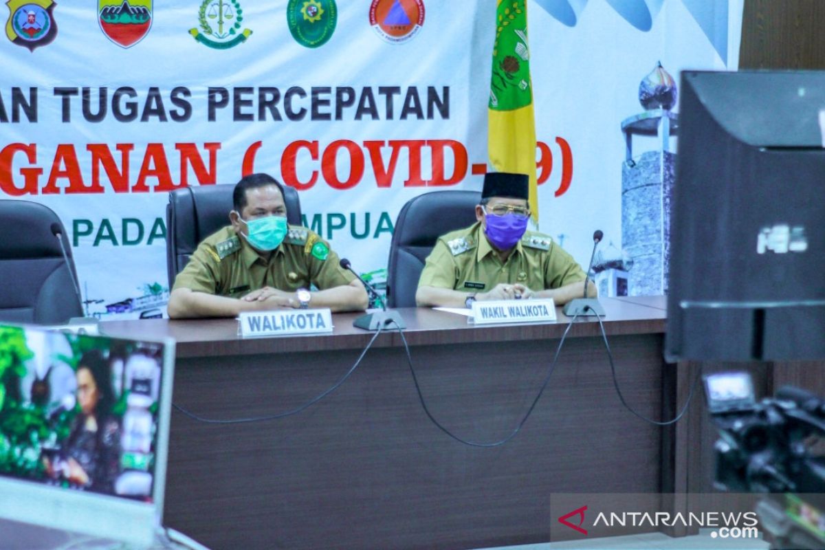 Wali Kota Padangsidimpuan ikuti acara penyerahan APBN secara virtual