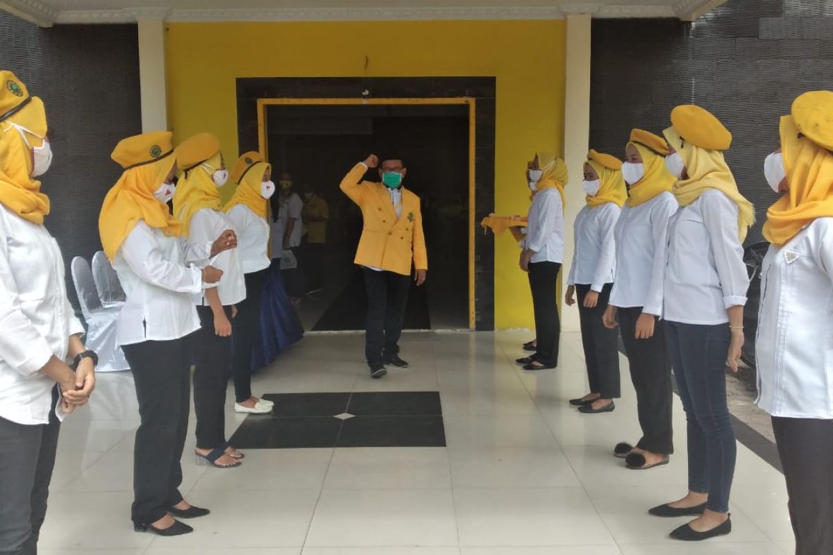 Golkar Sibolga dapat pujian atas penerapan prokes pada acara konsolidasi