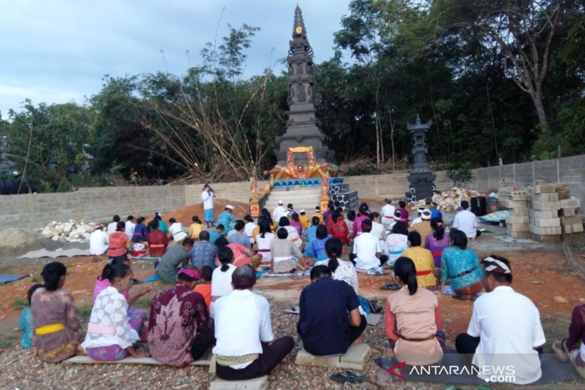 Kemenag lakukan monitoring pembangunan Pura Agung