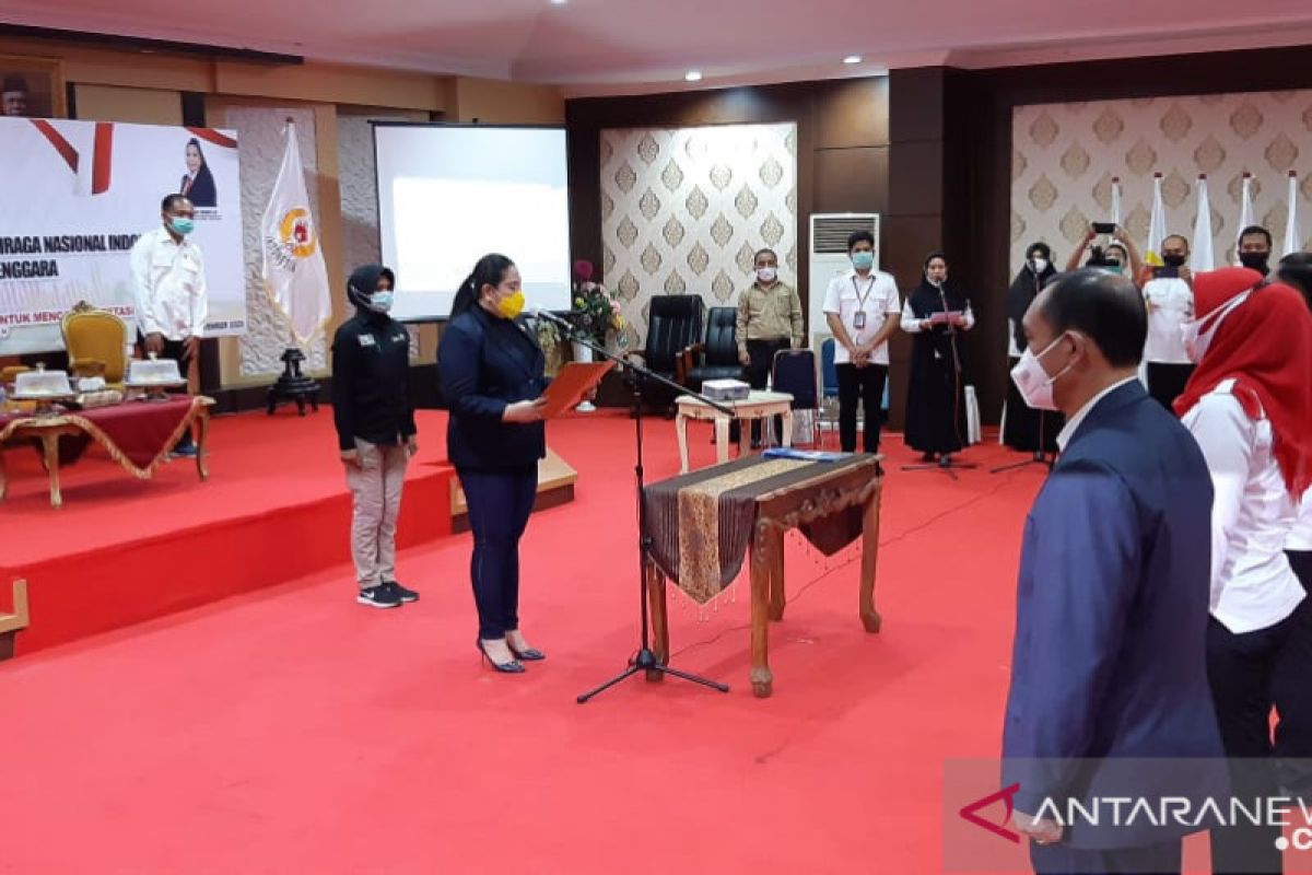 KONI Sulawesi Tenggara kukuhkan enam pengurus daerah