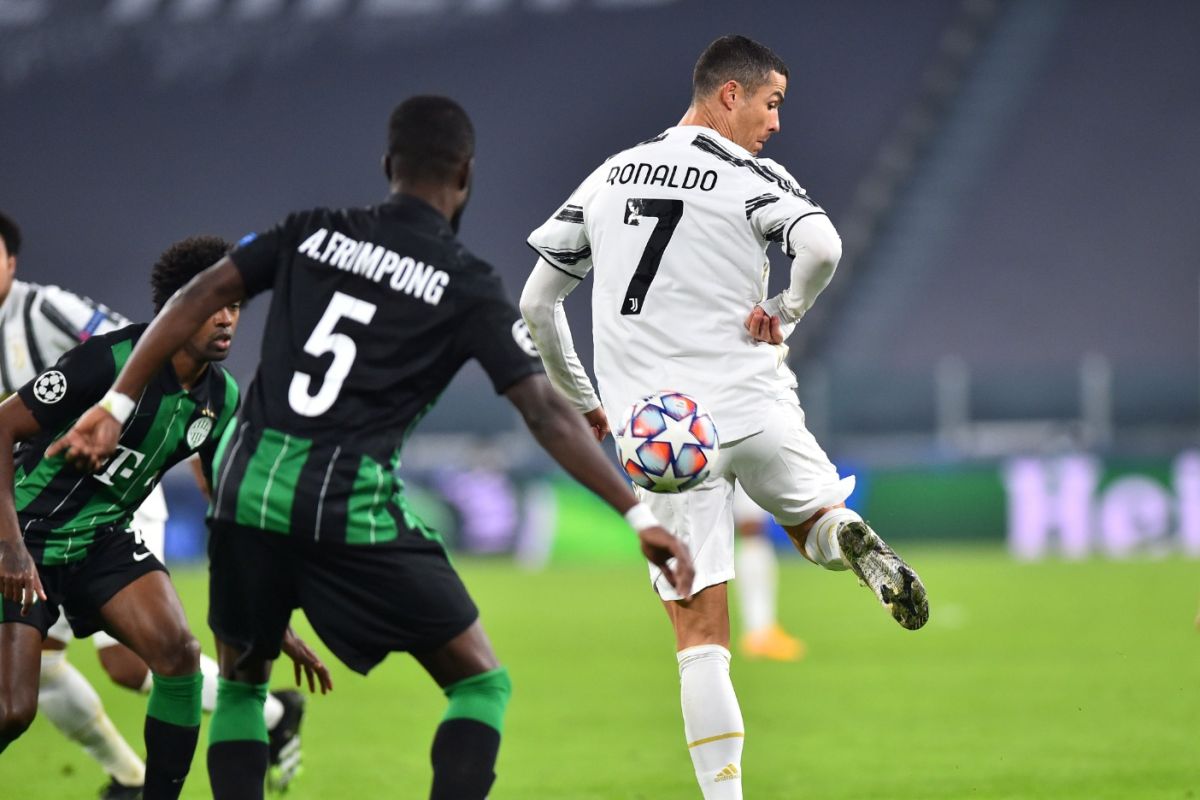 Juventus yang bermain tanpa Ronaldo ditahan imbang 1-1 oleh Benevento