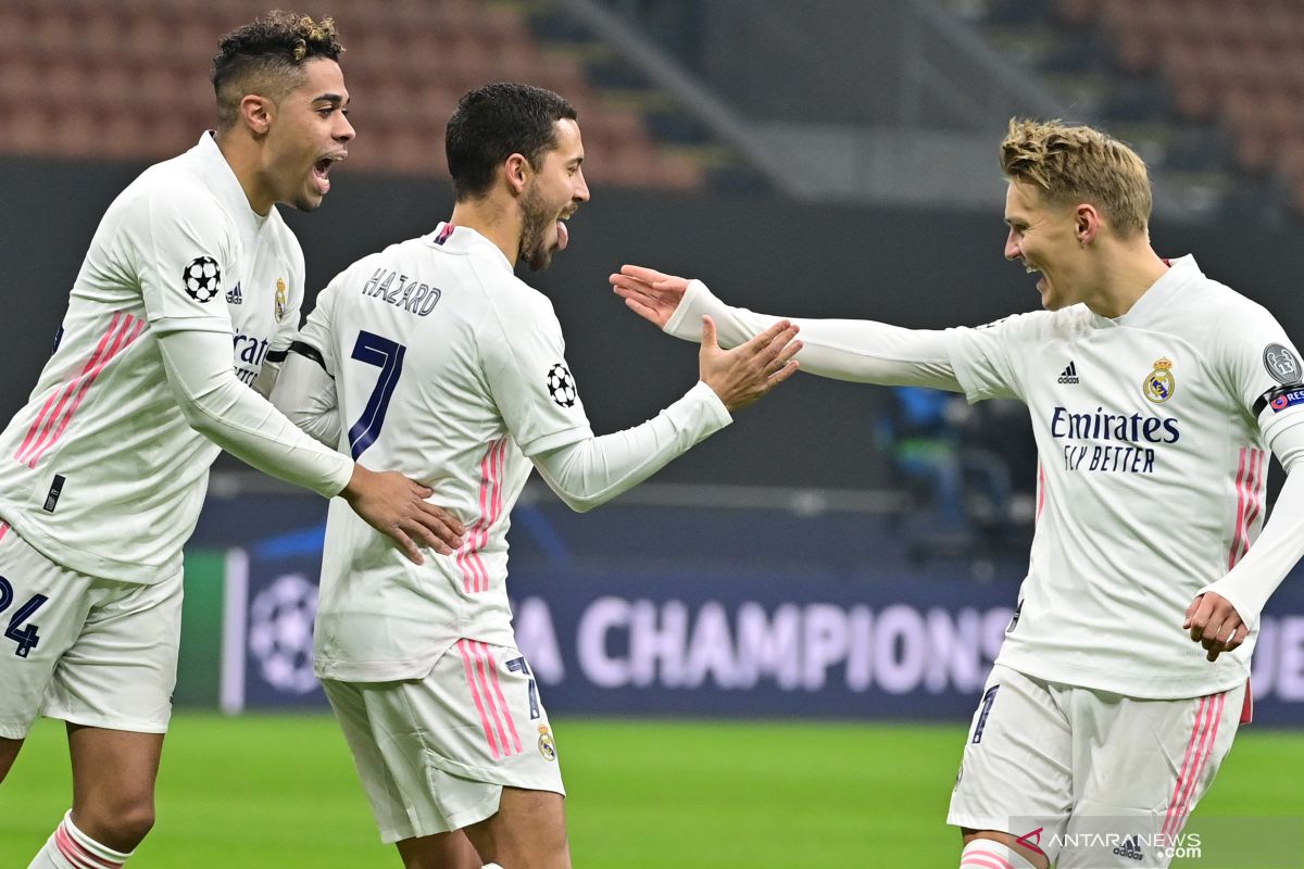 Hasil Liga Champions, Real Madrid bungkam Inter Milan 2-0