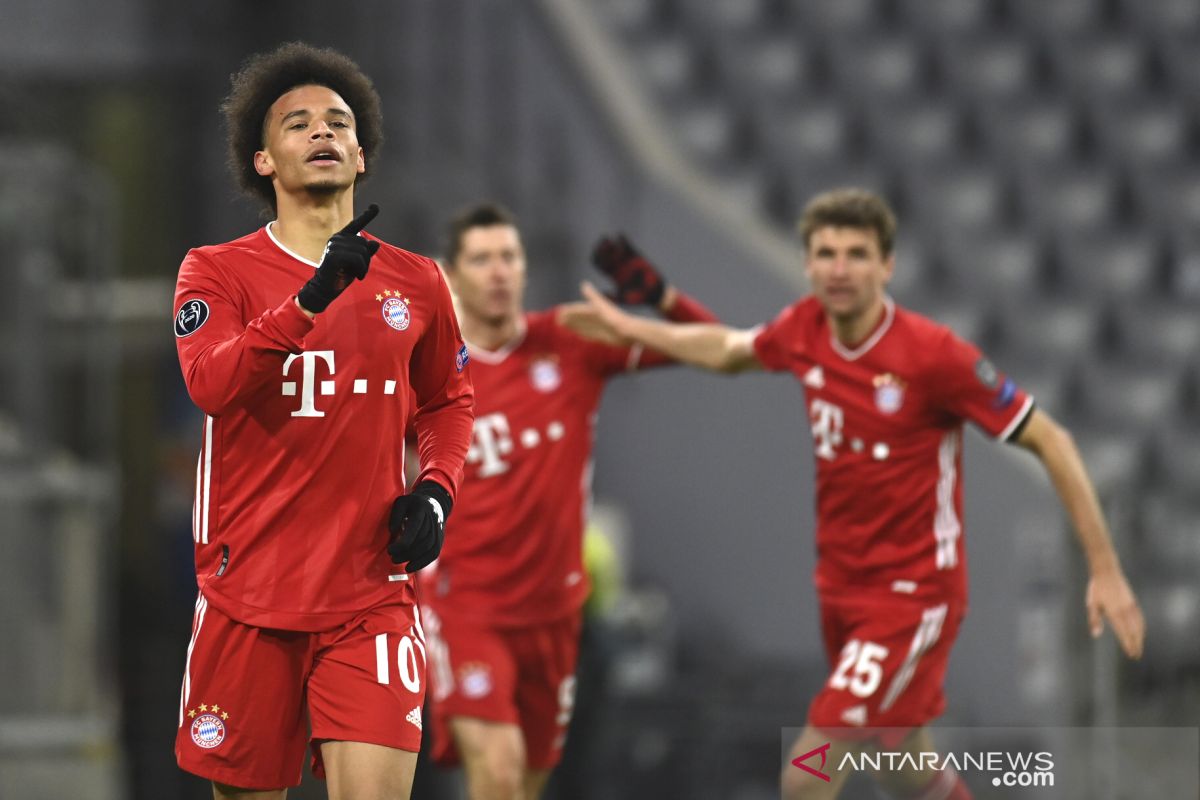 Liga Champions: Bayern perbesar peluang pertahankan gelar seusai lolos dari Grup A