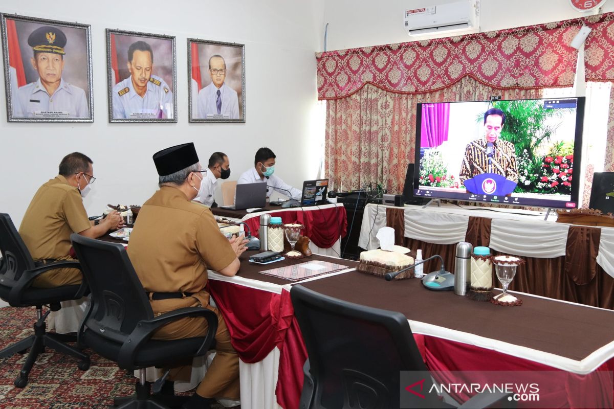 Jokowi : Empat hal yang menjadi fokus APBN 2021