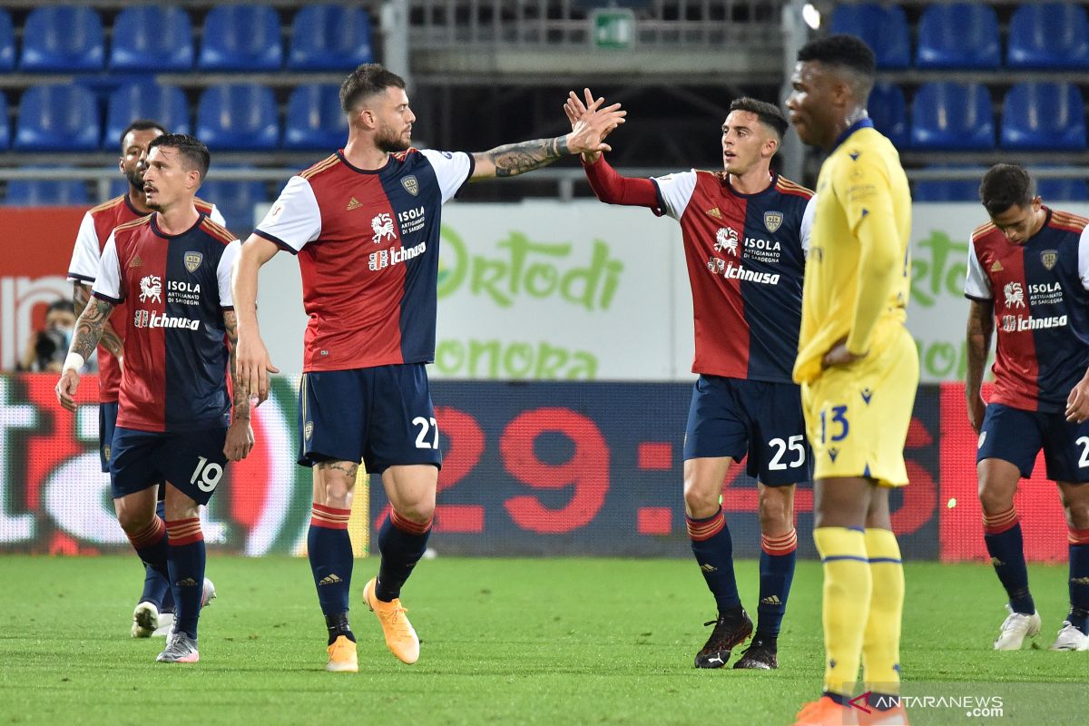 Cagliari depak Verona dari Coppa Italia