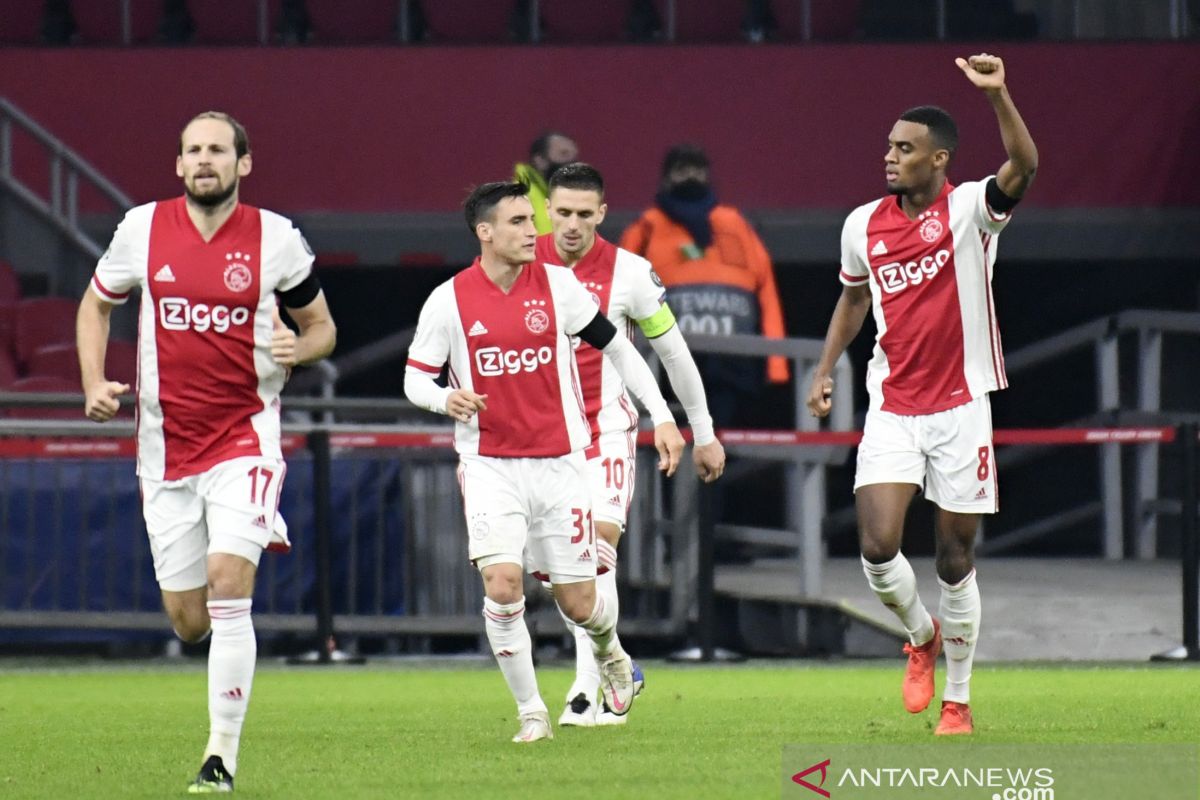 Ajax pastikan debut  Midtjylland di Liga Champions berakhir di fase grup