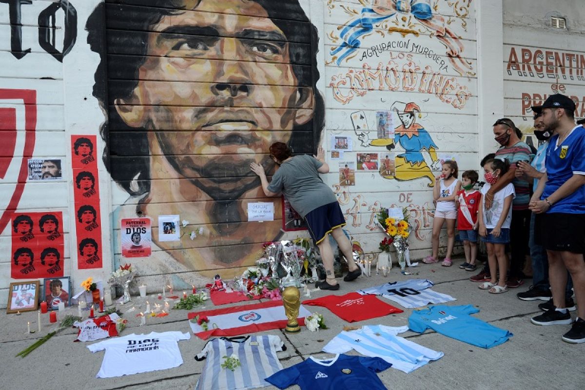 Argentina tetapkan  tiga hari masa berkabung kenang Maradona
