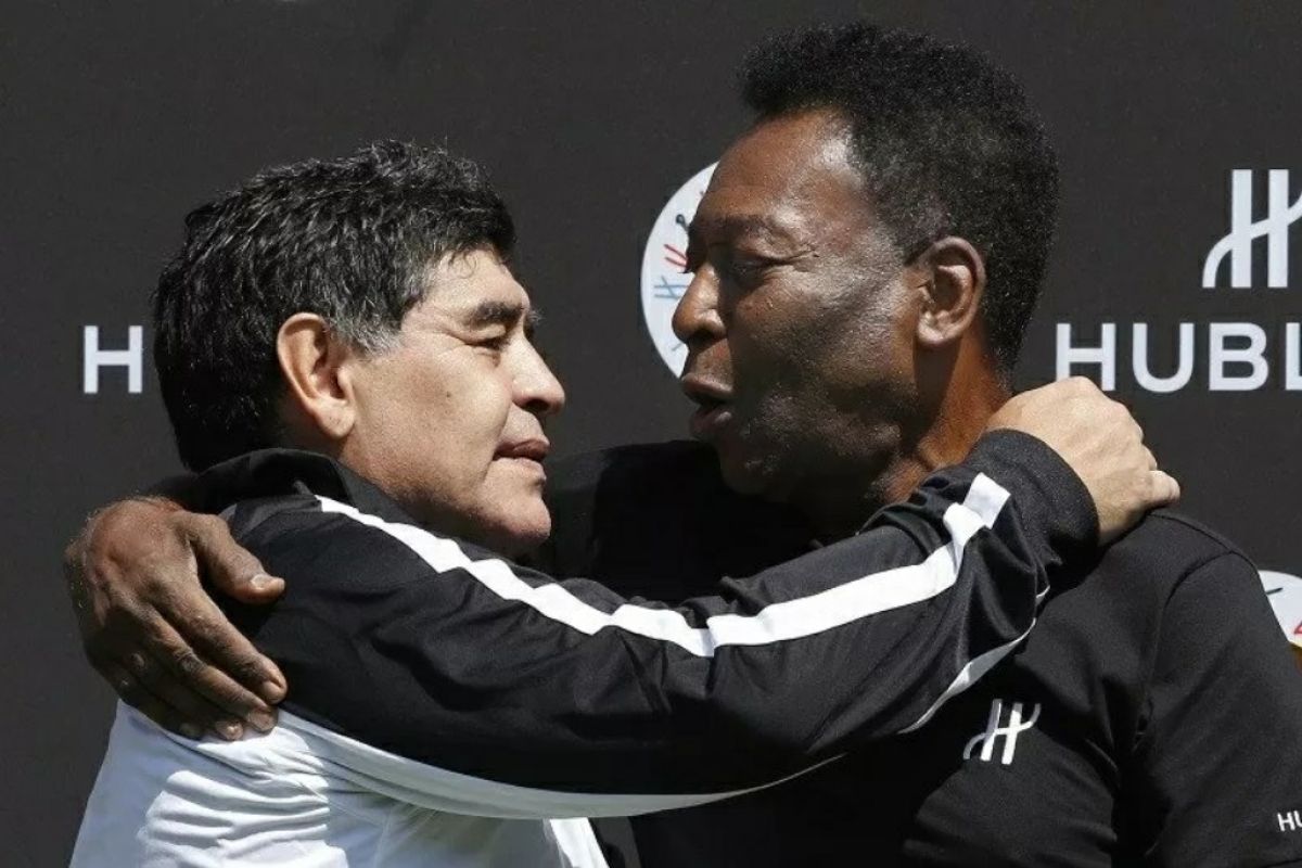 Maradona meninggal, Pele berduka: nanti kita akan bermain di langit