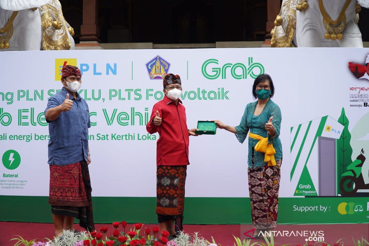 Grab perkuat ekosistem kendaraan listrik nasional di Bali