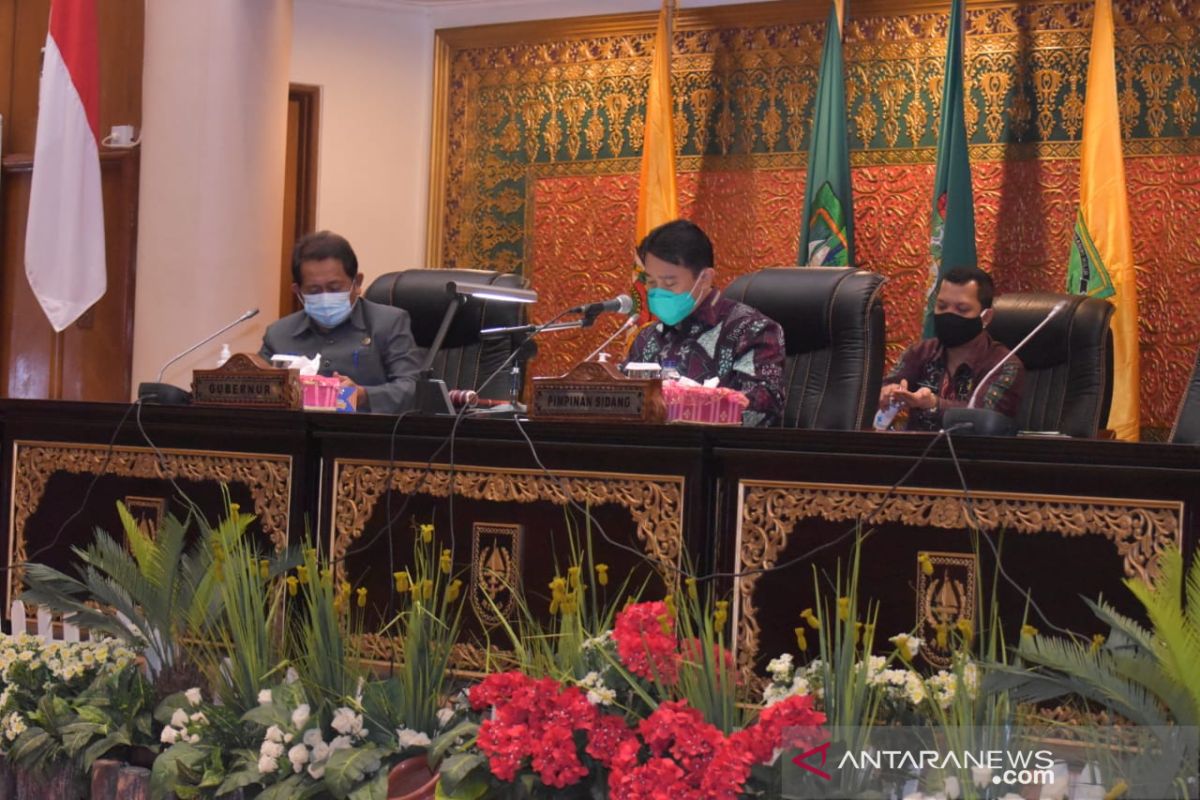 DPRD-Pemprov Riau sepakati KUA-PPAS APBD 2021 senilai Rp9,032 triliun