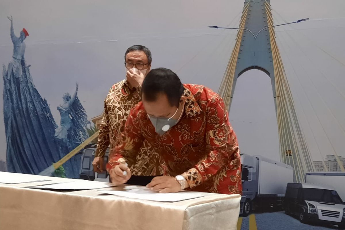 Kemenhub serahkan aset dan operasional roro Insit - Pecah Buyung ke Pemda Meranti