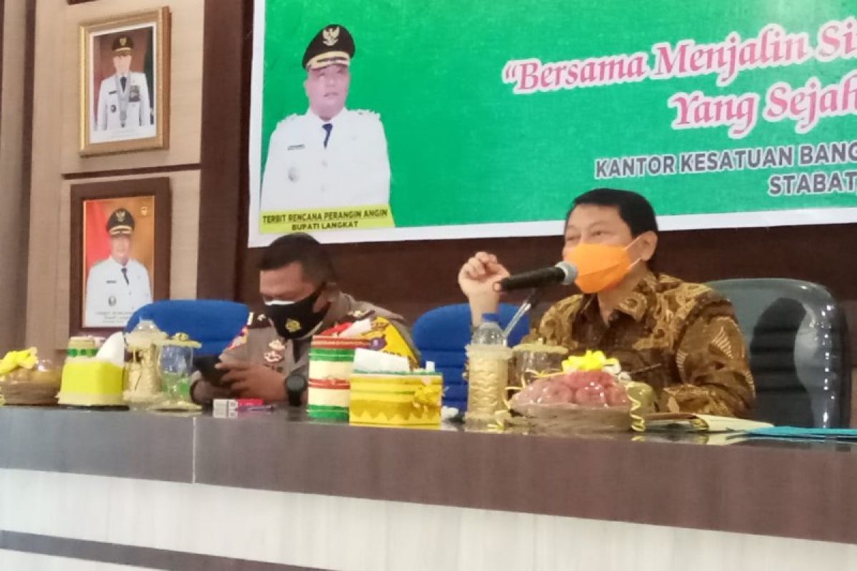 Pemkab Langkat gelar rapat kordinasi penanganan konflik