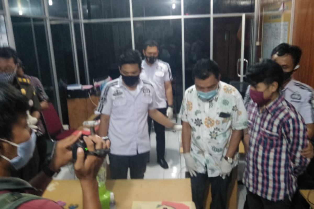 Sabu modus dalam dubur yang ditangkap di Bandara Lombok dimusnahkan polisi