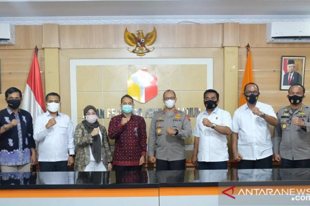 Kapolda Jambi kunjungi Bawaslu dan bahas  Pilkada serentak