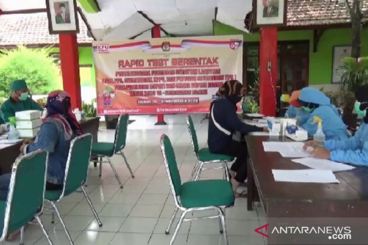 16 ribu petugas penyelenggara Pilkada Ngawi jalani tes cepat