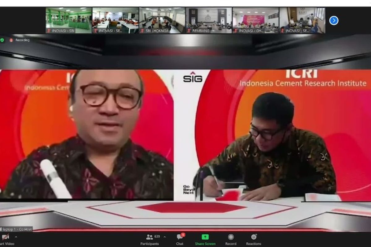 Semen Baturaja-SIG dirikan pusat penelitian ICRI