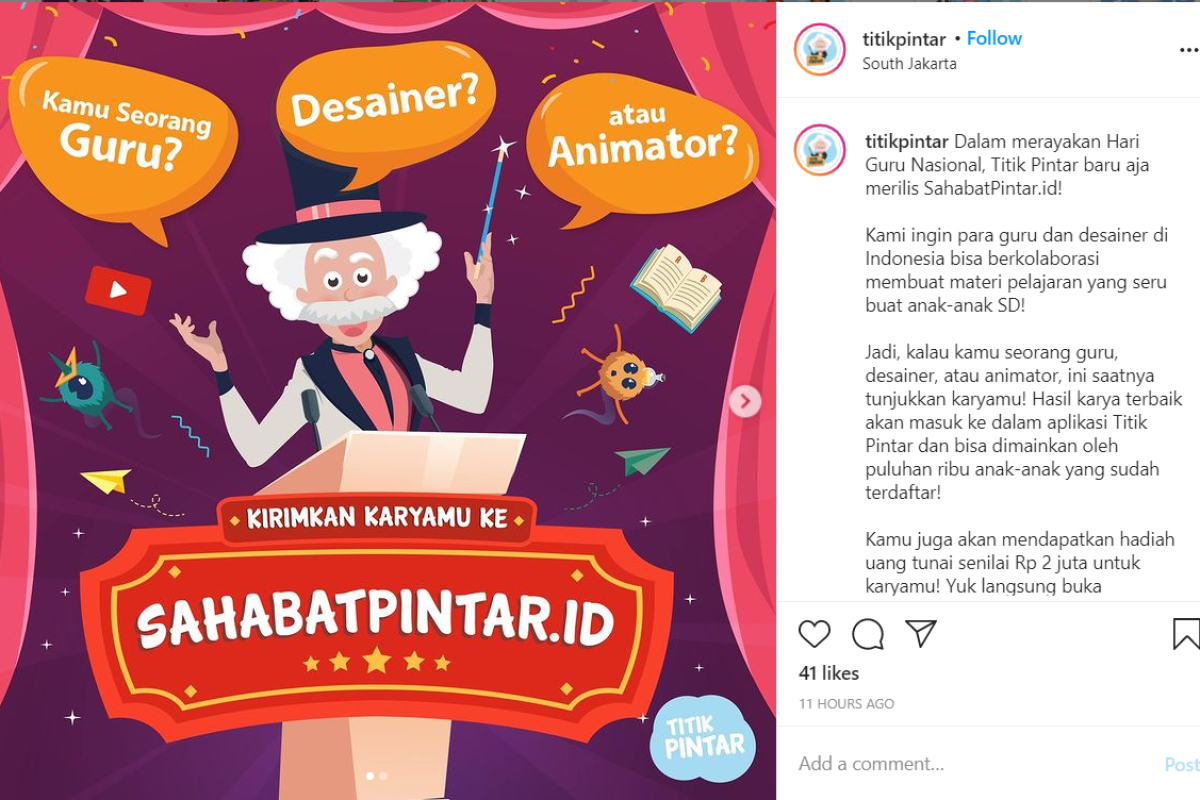 SahabatPintar.id, platform digital gratis untuk murid SD belajar