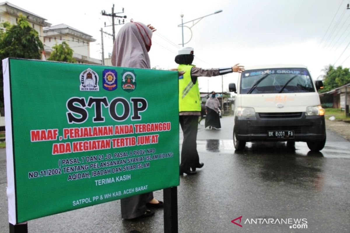 Pemkab Aceh Barat larang kendaraan bermotor melintas saat shalat Jumat