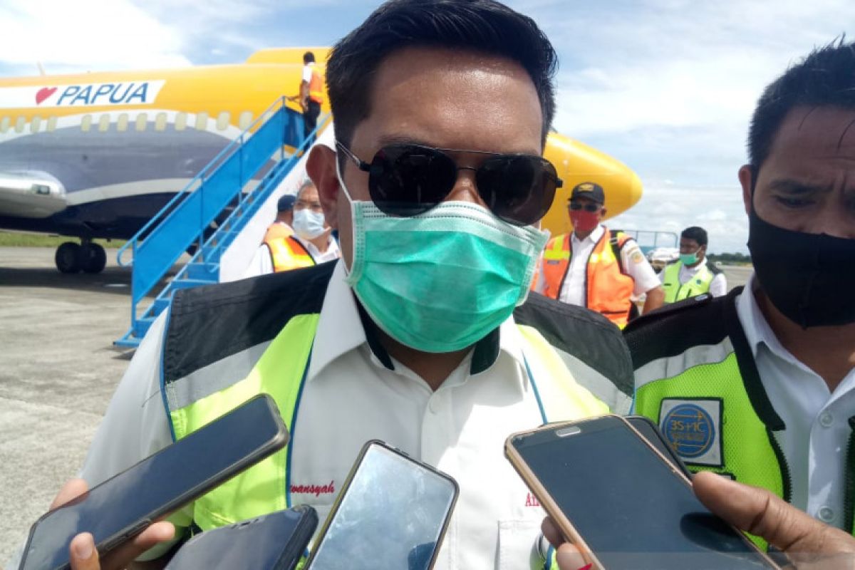 Pergerakan pesawat di Bandara Timika terus meningkat jelang Desember