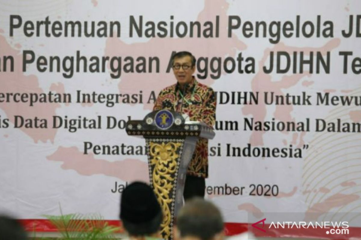 Pemprov Babel raih JDIH Award Terbaik III Tahun 2020