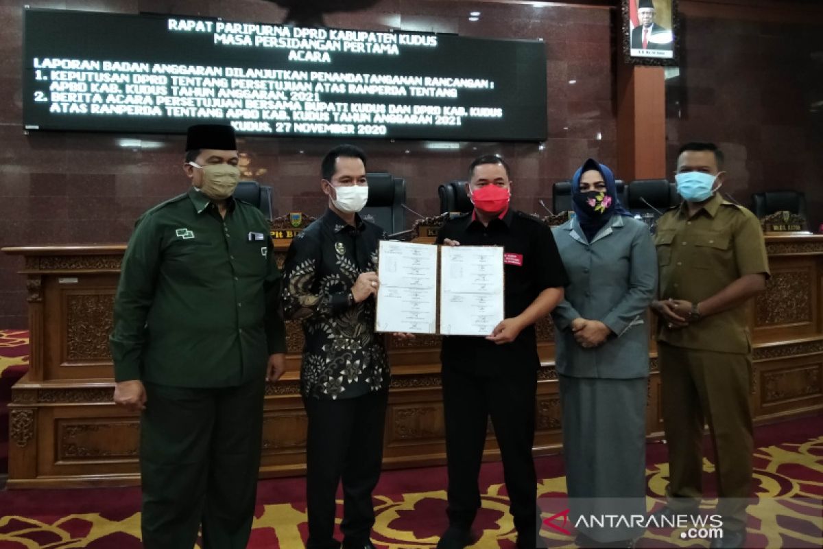 DPRD setujui APBD Kudus 2021 sebesar Rp1,83 triliun