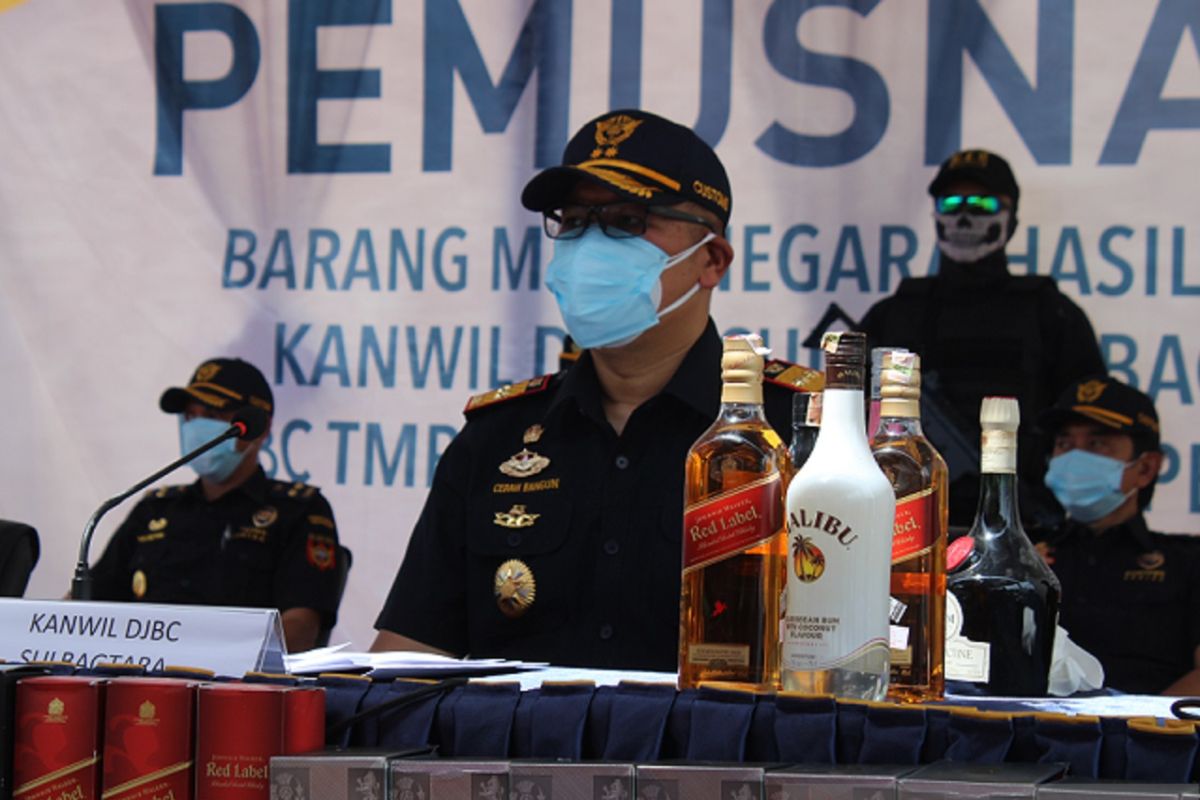 Pandemi COVID-19 pengaruhi penerimaan cukai rokok-minuman beralkohol