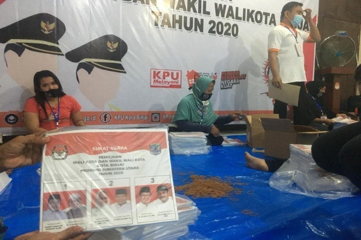 KPU Lakukan pelipatan surat suara dengan penerapan protokol kesehatan