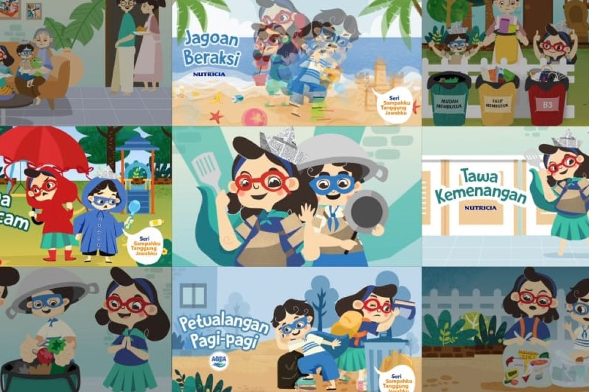 Gelaran FDII, Danone Indonesia luncurkan seri dongeng edukasi 