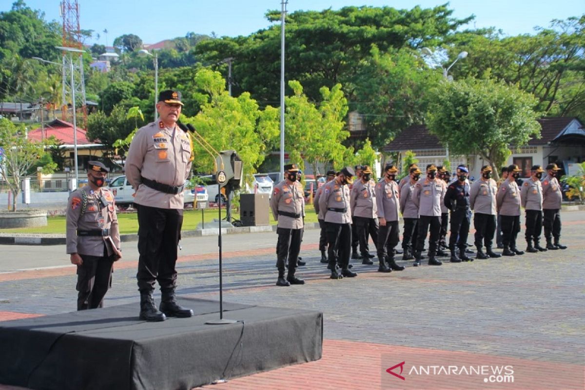 Kapolda Maluku: Ratusan personel siap amankan pilkada bebas COVID-19
