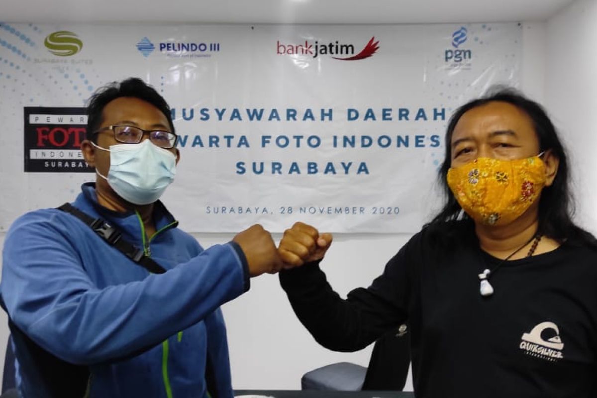 Pewarta Foto Radar Surabaya terpilih jadi Ketua Umum PFI Surabaya