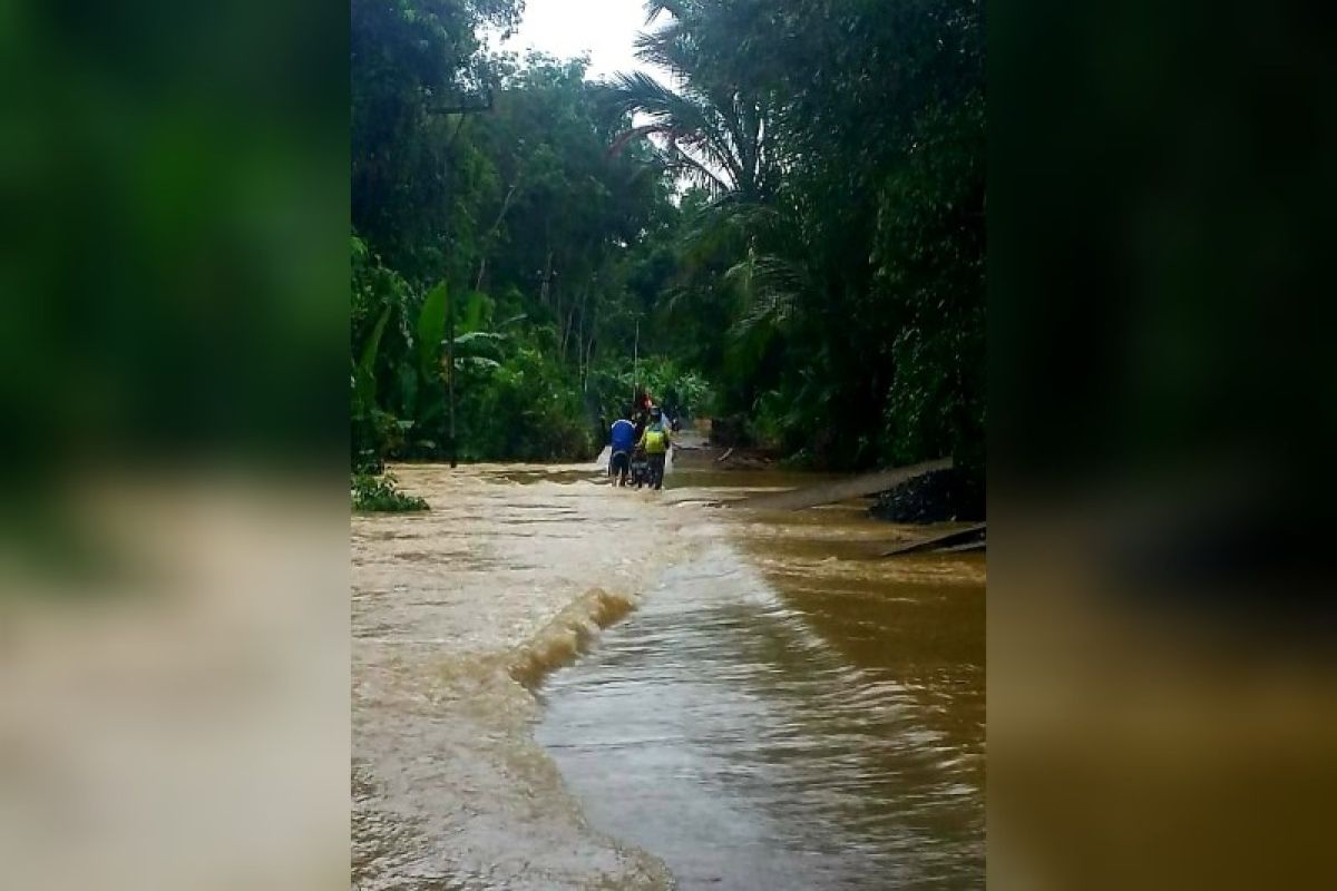 Sejumlah desa di Bartim terkena banjir, sebagian mulai surut