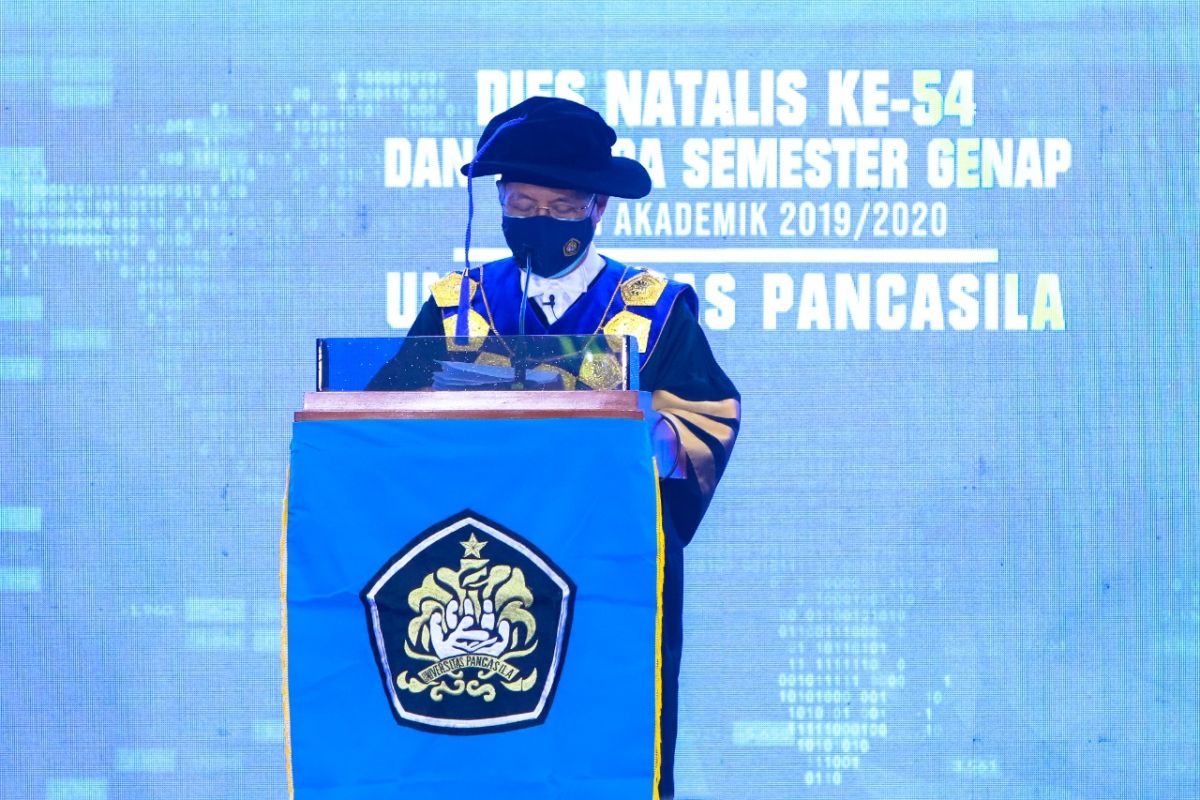 Universitas Pancasila hingga sekarang telah luluskan 60.608 wisudawan terdidik