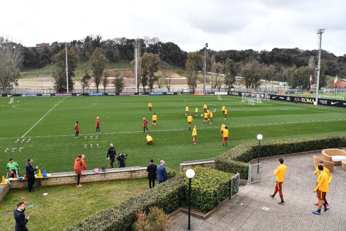 Ditemukan bom PD II di tempat latihan AS Roma