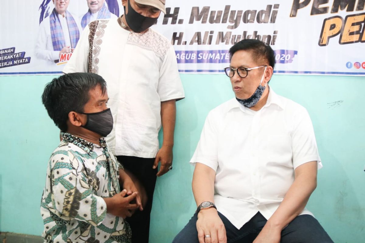 Mulyadi-Ali Mukhi akan beri perhatian khusus pada penyandang disabilitas