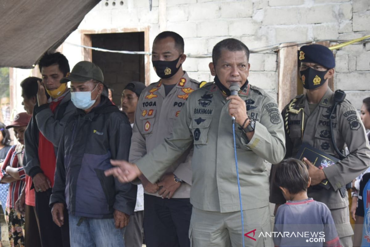 Polda Sulteng dan Polres Sigi trauma healing korban dan pengungsi Sigi