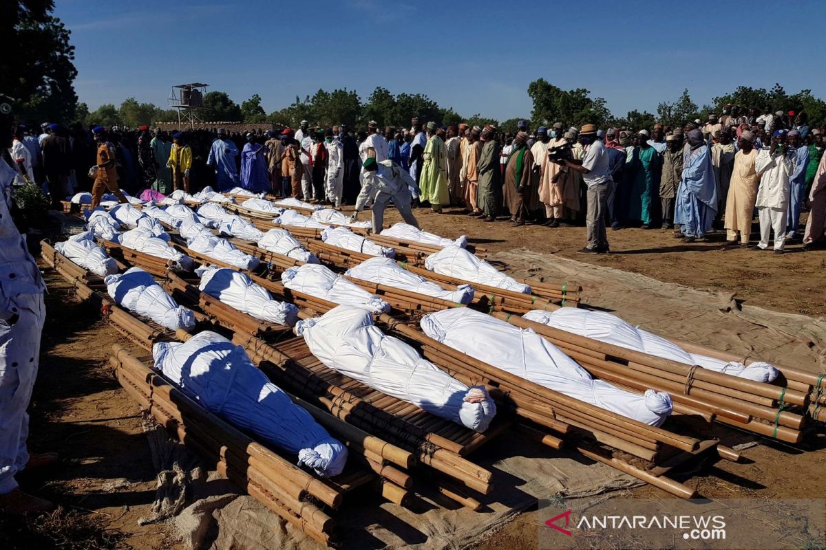 Nigeria berkabung nasional, selidiki pembantaian akhir pekan di dua desa