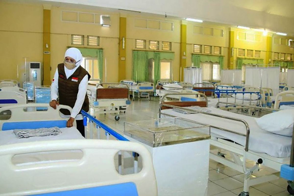 Antisipasi lonjakan pasien COVID-19, rumah sakit lapangan disiapkan di Kota Malang