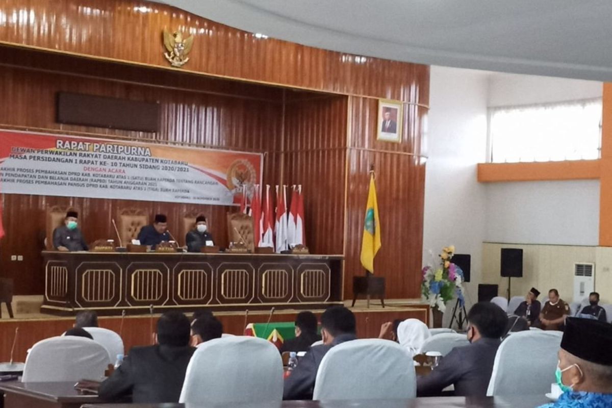 Setujui APBD 2021, dewan sampaikan 46 rekomendasi