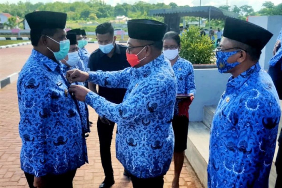 Gubernur Maluku pimpin peringatan HUT Korpri di pulau perbatasan