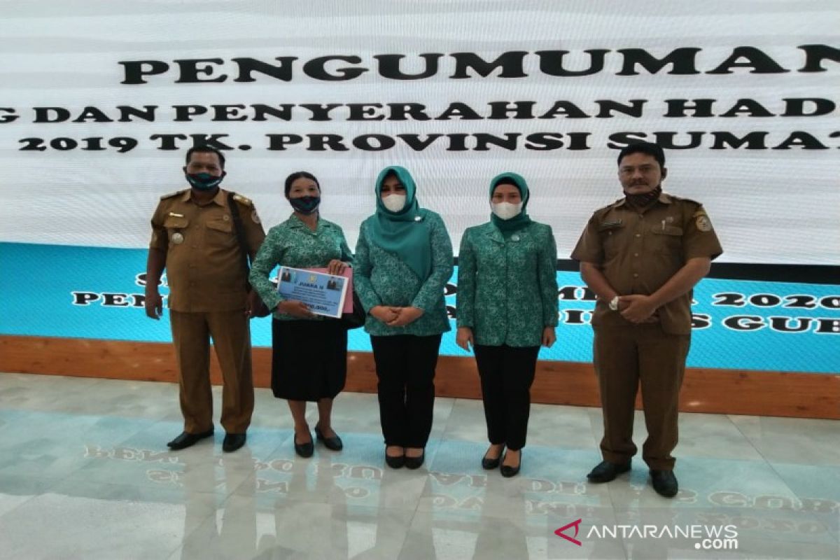 Taput raih empat kategori terbaik lomba Desa Percontohan PKK se Sumut