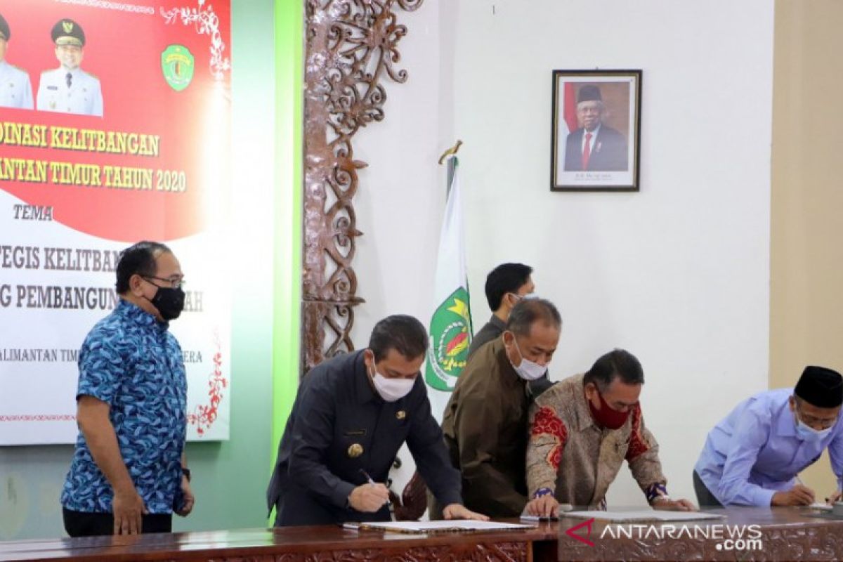 Pemprov lakukan MoU dengan  tiga Perguruan Tinggi di Kaltim