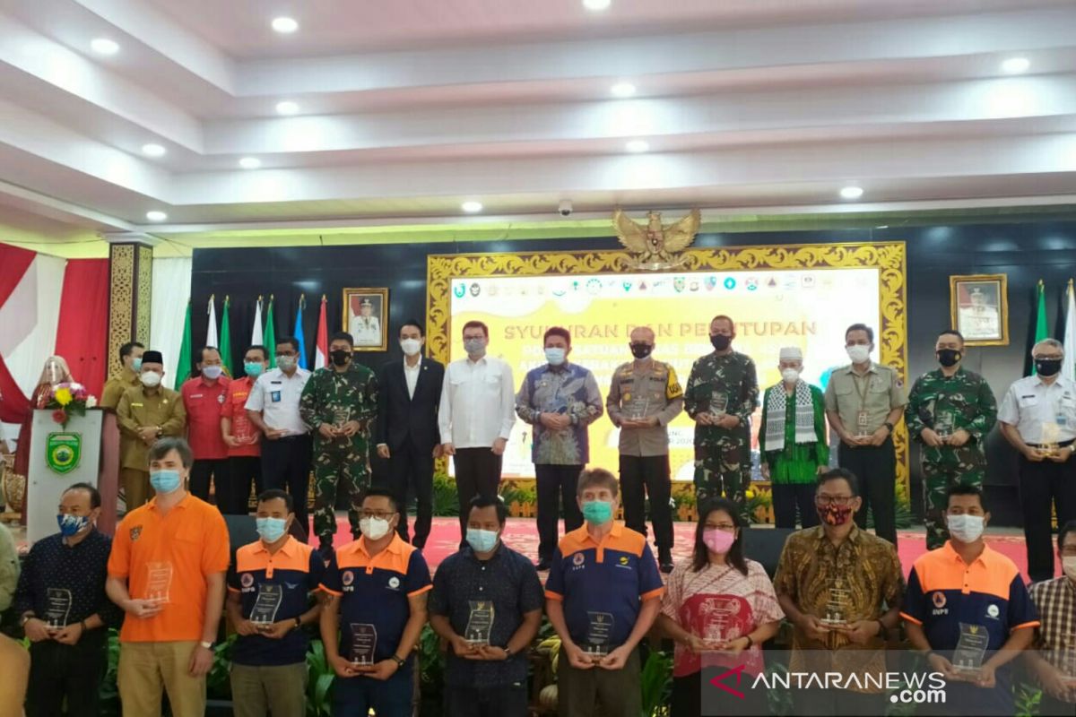 Operasi Satgas Karhutla  Sumatera Selatan 2020 berakhir