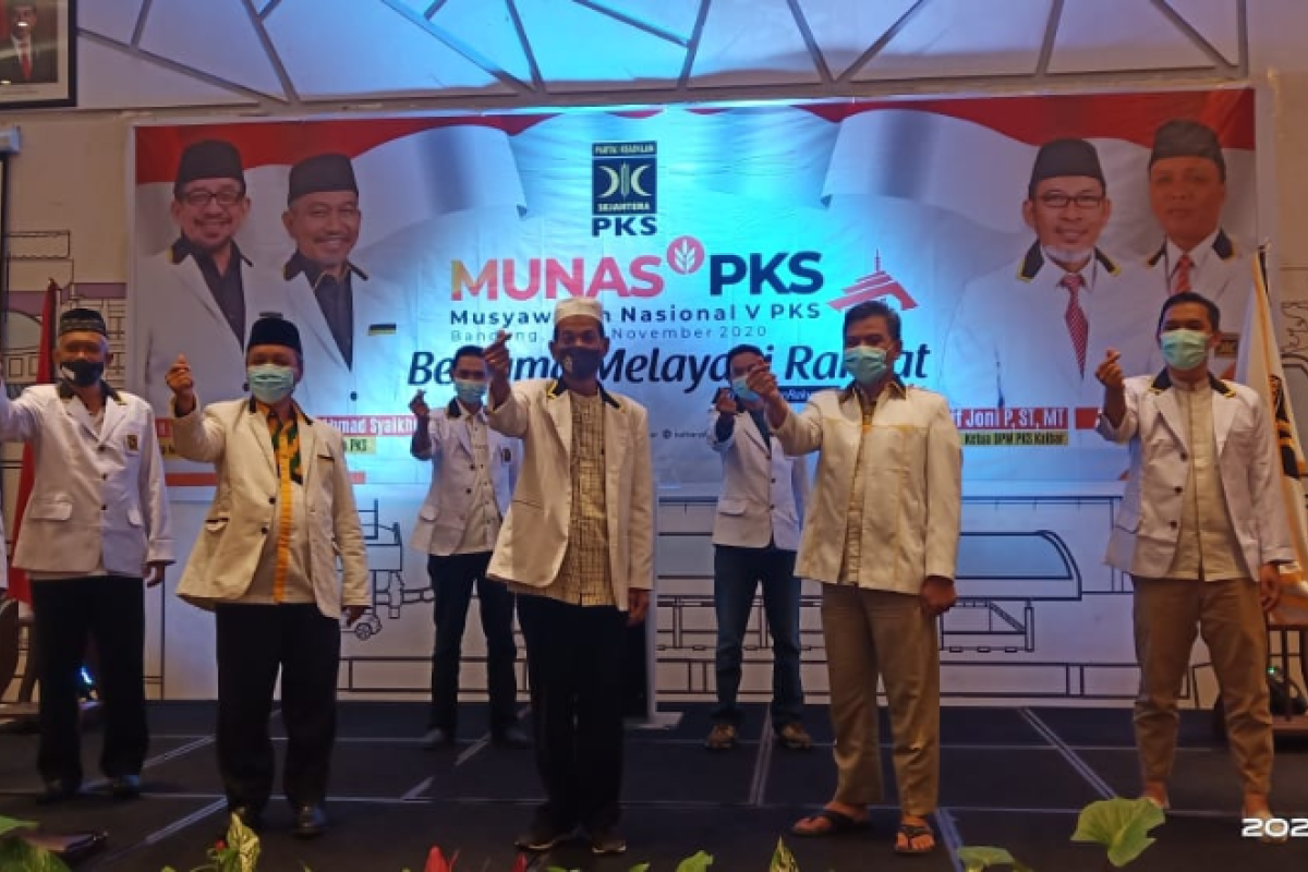 DPW PKS Kalbar Ikut Munas V Secara Virtual