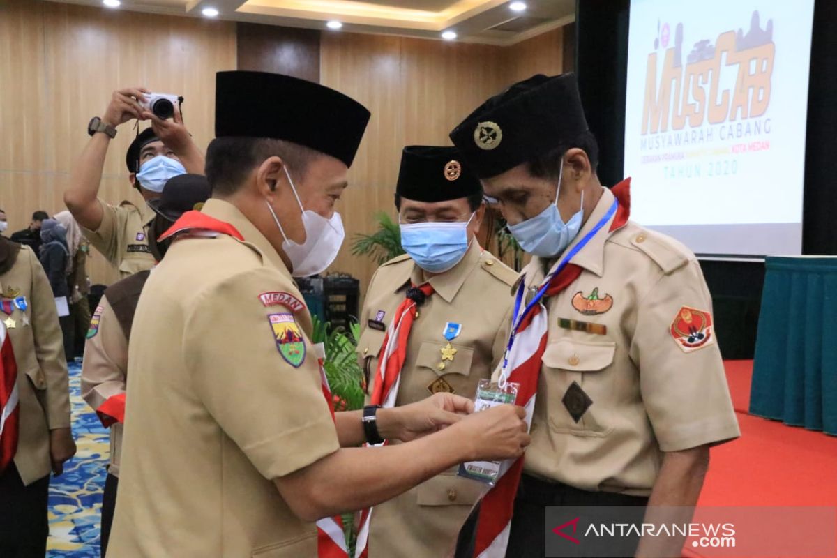 Pjs Wali Kota Medan: Pramuka harus miliki seribu manfaat di masyarakat