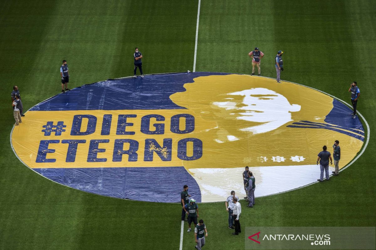 Pengadilan Argentina ingin "awetkan" jenazah Diego Maradona