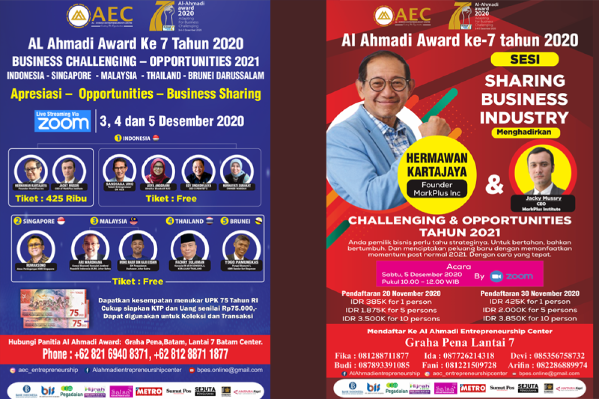 1.000 UMKM di Batam ikuti Al Ahmadi Award 2020