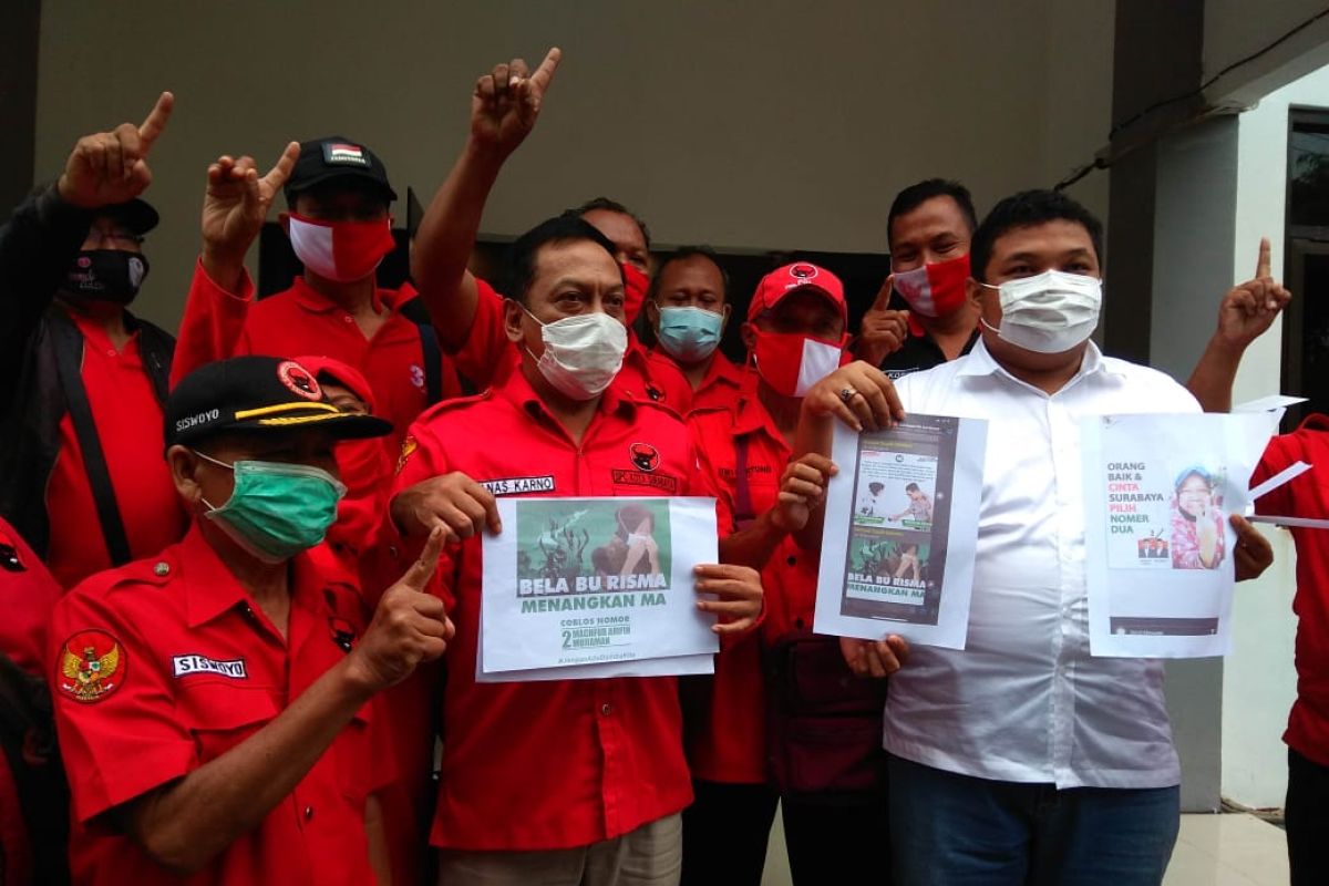 PDIP Surabaya laporkan dugaan pelanggaran kampanye Pilkada 2020