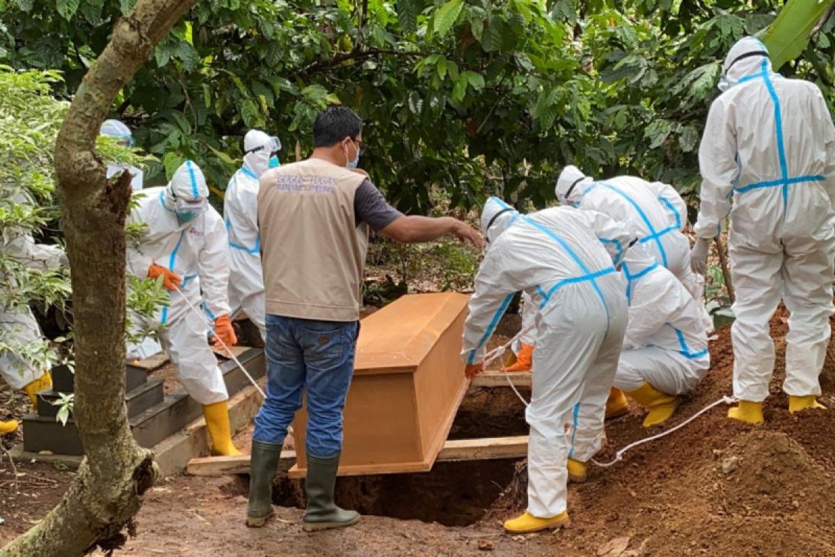 Dinkes: Kasus kematian akibat COVID-19 di Lampung 189 orang