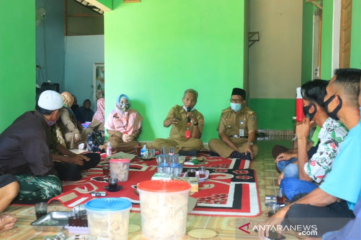 Sekda Banjarbaru silaturahmi dengan petani milenial