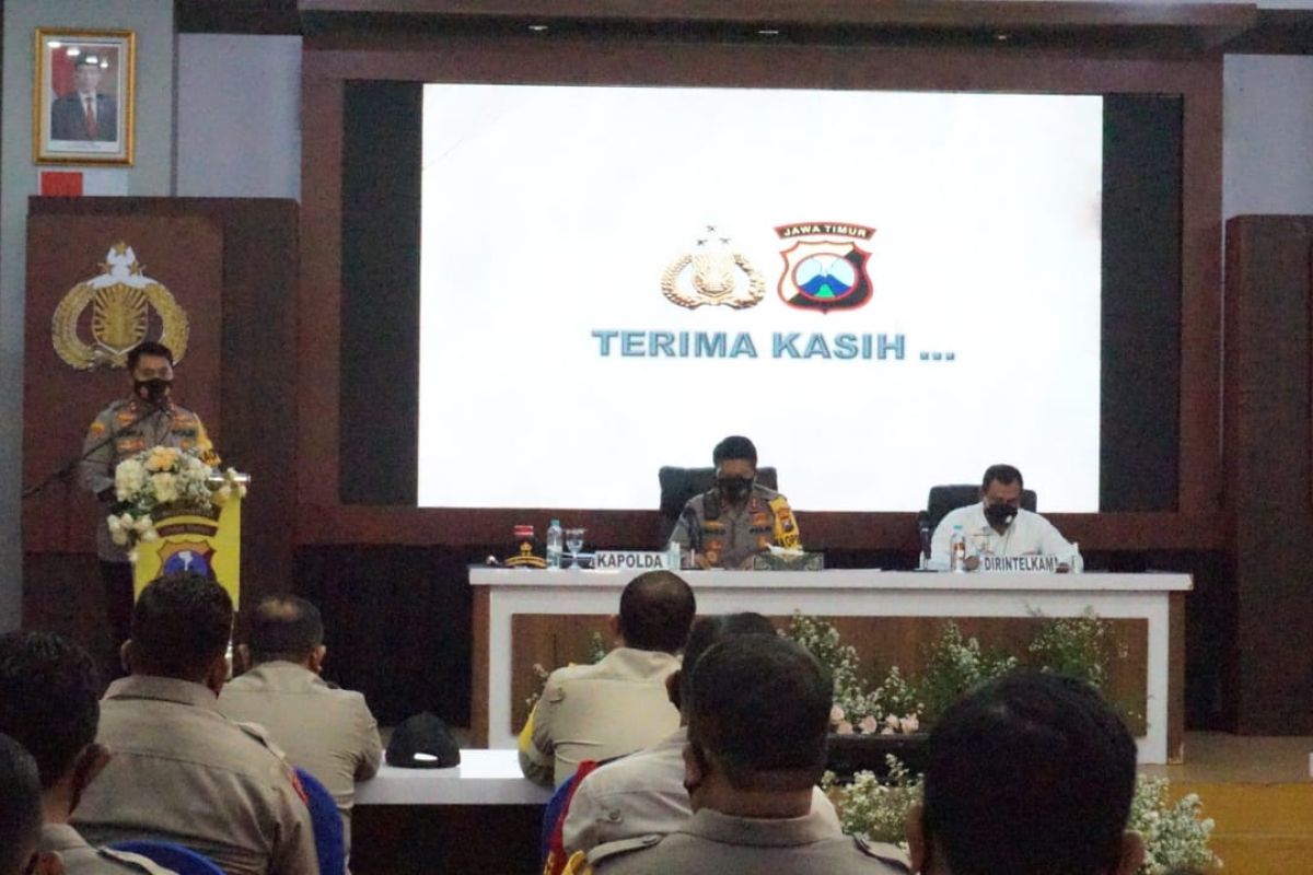 Kapolda Jatim ingatkan netralitas anggota dalam pilkada